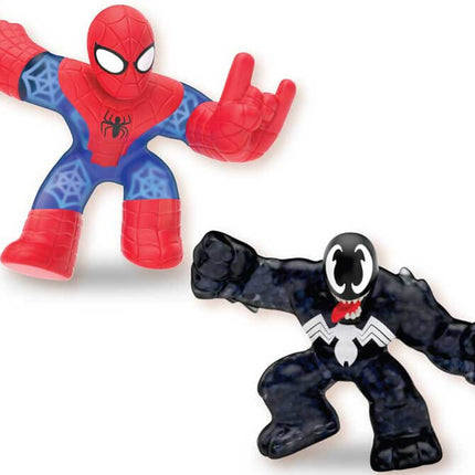 Heroes of Goo Jit Zu Double Pack Spiderman i Venom 13 cm