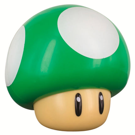 Lampada Comodino Fungo 1UP Super Mario Nintendo 10 cm