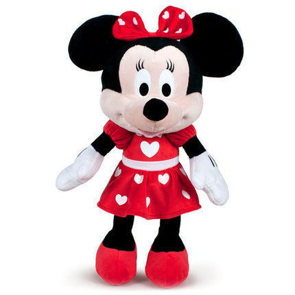Peluche Minnie 45 cm Vestido Disney Corazones