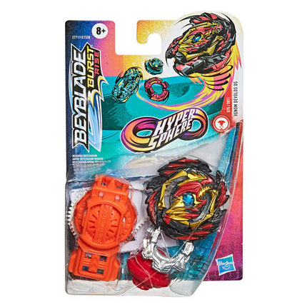 Beyblade Burst Rise Pack  Launcher and the spinning Top