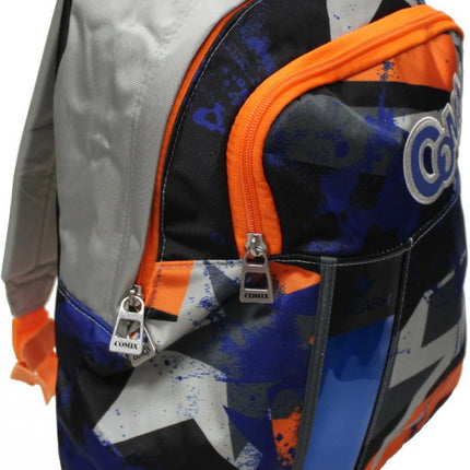 Amerykański plecak szkolny Comix Flash ze światłami LED