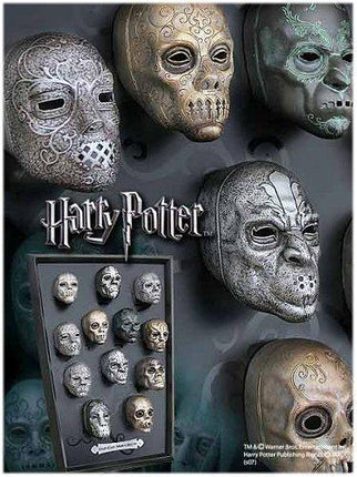 Harry Potter Collezione Maschere Mangiamorte Espositore da Parete in Legno (3948320129121)