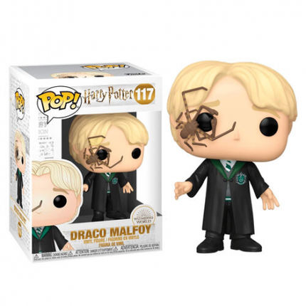 Draco Malfoy con araña Funko Pop Harry Potter - 117