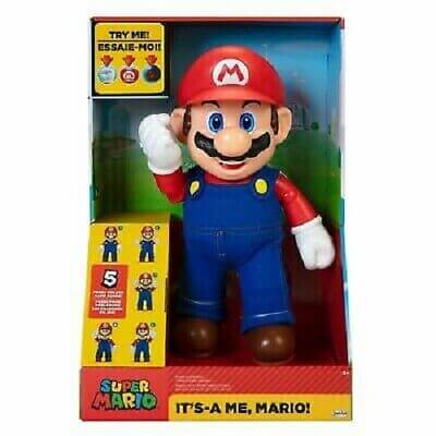 World of Nintendo Mówiąca figurka It's-A Me! Mario 30 cm