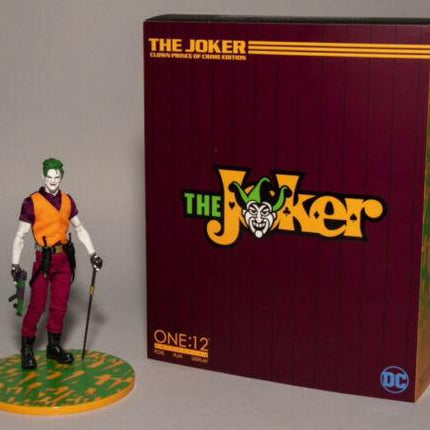 Joker Clown Prince of Crime Edition Figurka Mezco One 1/12 DC Comics 17cm