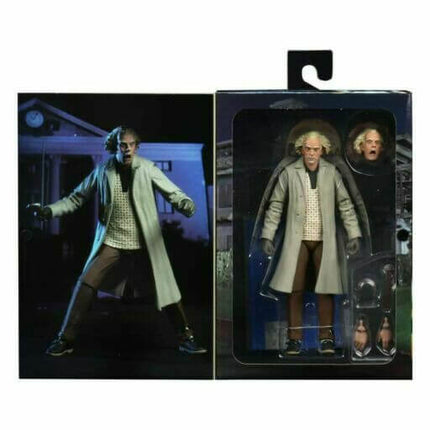 Ultimate Doc Brown Back to the Future Action Figure 18 cm NECA 53614