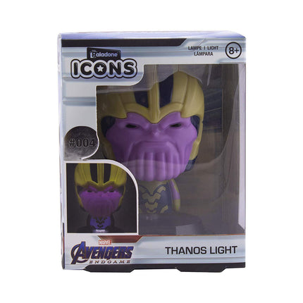 Thanos Marvel 3D Icon Light Paladone 10cm bedside lamp