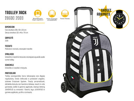 FC Juventus Trolley Backpack with Gadget Seven 2020/2021