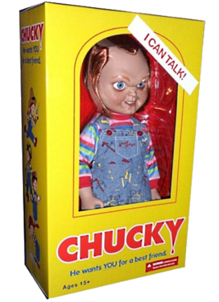 Chucky Child's Play Doll   38 cm Speak  ENGLISH Mezco Toys