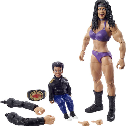 Chyna - Action figure 15 cm WWE Wrestlemania 37 Elite Collection Mattel - Build a Figure Paul Ellering with Rocco