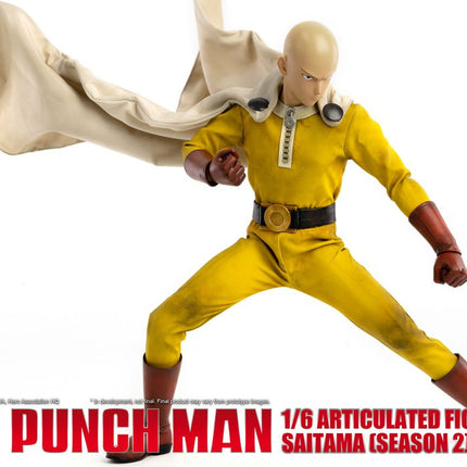 One Punch Man Action Figure 1/6 Saitama (Seizoen 2) 30 cm