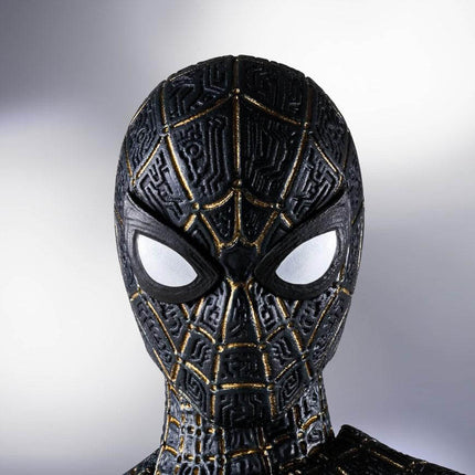 Spider-Man czarno/złota figurka SH Figuarts No Way Home Bandai Tamashii