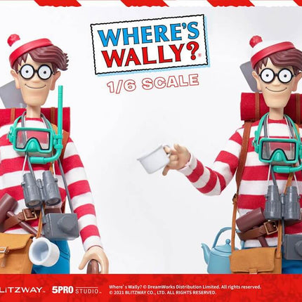 Where's Wally? Mega Hero Action Figure 1/6 Wally 34 cm - OCTOBER 2021