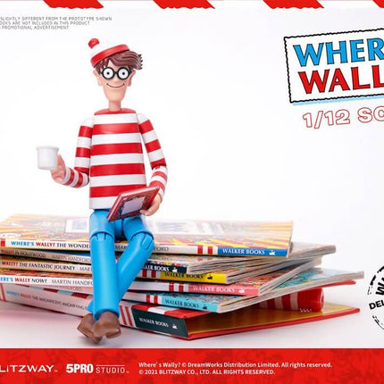 Where's Wally? Mega Hero Action Figure 1/12 Wally DX Version 20 cm - OCTOBER 2021