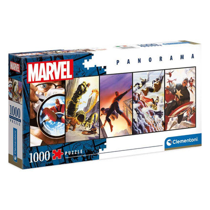 Marvel Comics Panorama Legpuzzelpanelen (1000 stukjes) - MAART 2021