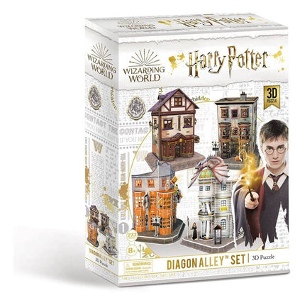 Harry Potter Puzzle 3D Ulica Pokątna Zestaw (273 elementy)