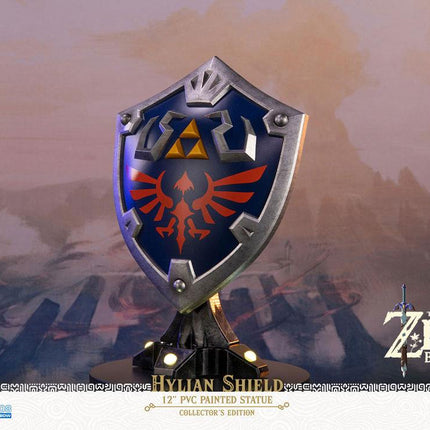 The Legend of Zelda Breath of the Wild Statuetka PCV Hylian Shield Edycja kolekcjonerska 29 cm
