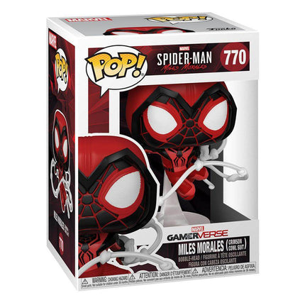 Miles Morales Czerwony kostium Marvel's Spider-Man POP! Gry Figurki Winylowe 9cm - 770