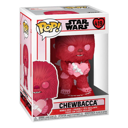 Amorek Chewbacca z sercem Star Wars Walentynki POP! Figurki winylowe Star Wars 9cm - 419