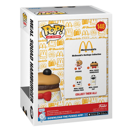 Meal Squad Hamburger McDonalds POP! Ad Icons Vinyl Figure 9 cm - 148