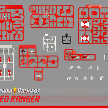 Power Rangers Furai Model Plastikowy zestaw do sklejania Czerwony Ranger 13cm