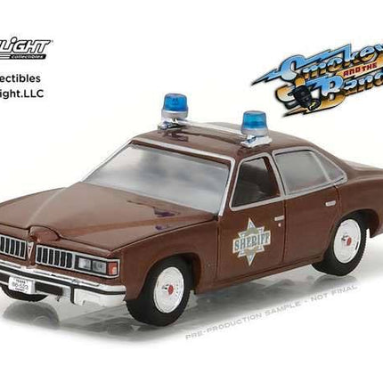 Smokey and the Bandit Diecast Model 1/64 1977 Sheriff Buford T. Justice's Pontiac LeMans
