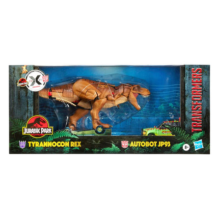 Figurki Jurassic Park x Transformers Generations Tyrannocon Rex 18cm i Autobot JP93 14cm