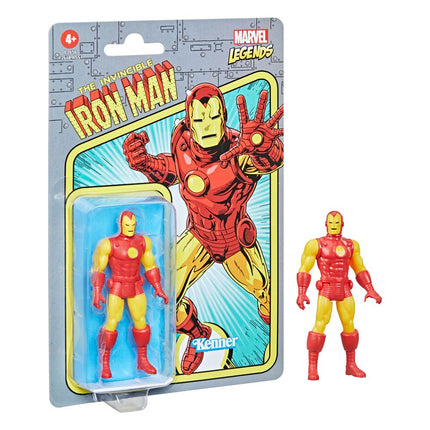 Marvel Legends Retro Collection Action Figure 2022 Iron Man 10 cmo
