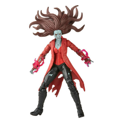 Zombie Scarlet Witch What If...? Marvel Legends Action Figure Khonshu BAF 15 cm