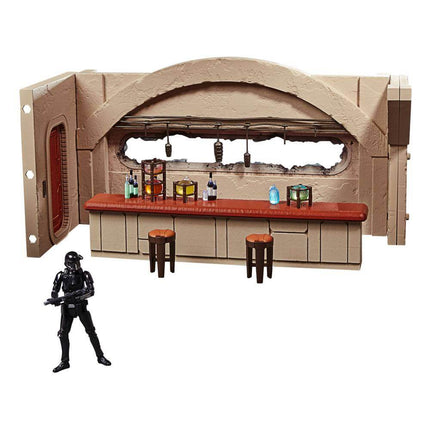 Nevarro Cantina with Imperial Death Trooper (Nevarro) Playset Kenner Star Wars The Mandalorian Vintage Collection