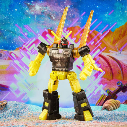 Transformers Generations Legacy Buzzworthy Bumblebee Action Figure 4-Pack Creatures Collide