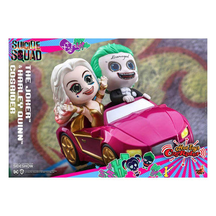 The Joker e Harley Quinn CosRider Mini Figure with Sound and Light Up  13 cm