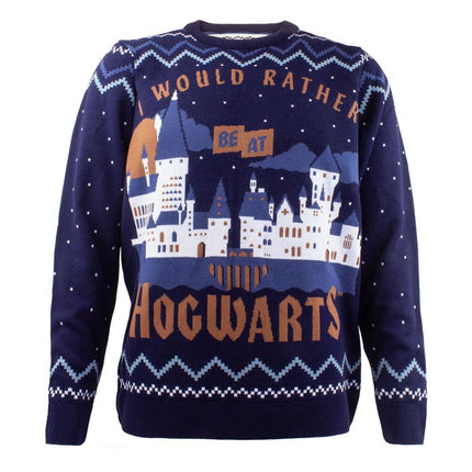 Harry Potter Sweatshirt Christmas Jumper Hogwarts - ADULTS SIZE