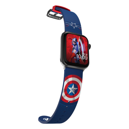 Kapitan Ameryka Marvel Insignia Collection Pasek do smartwatcha z paskiem na nadgarstek