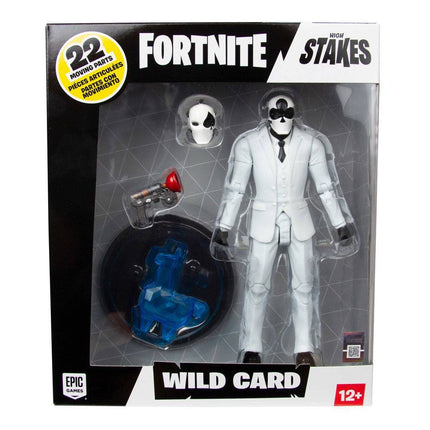 Wild Card Black Nero Action figure Fortnite 18cm con accessori McFarlane Toys (4275027279969)