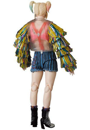 Birds Of Prey MAF EX Action Figure Harley Quinn Caution Tape Jacket Ver. 15 cm