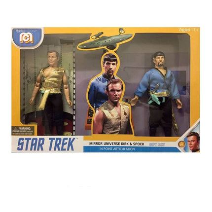 Spock And Kirk Star Trek Action Figures 2-Pack Mirror Universe 20 cm