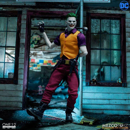 Der Joker Clown Prince of Crime Edition Actionfigur Mezco One 1/12 DC Comics 17 cm