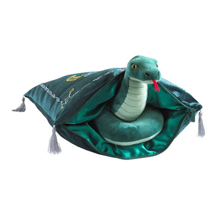 Almohada de Harry Potter con mascotas en la felpa de Serpeverde