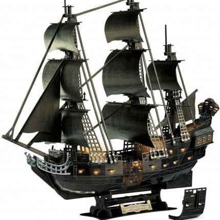 Piraci z Karaibów: Dead Men Tell No Tales Puzzle 3D Black Pearl Edycja LED 64 cm