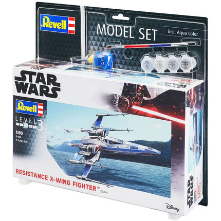Resistance X-Wing Fighter Model Kit Star Wars 1/50  25 cm Set Deluxe 