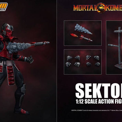 Mortal Kombat Action Figure 1/12 Sektor 18 cm Beast Kingdom (4302340259937)