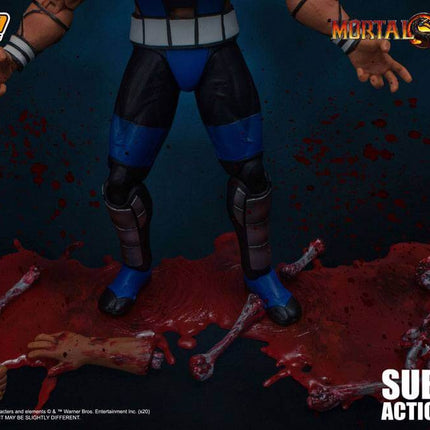 Sub-Zero (bez maski) Mortal Kombat Figurka 1/12 16cm