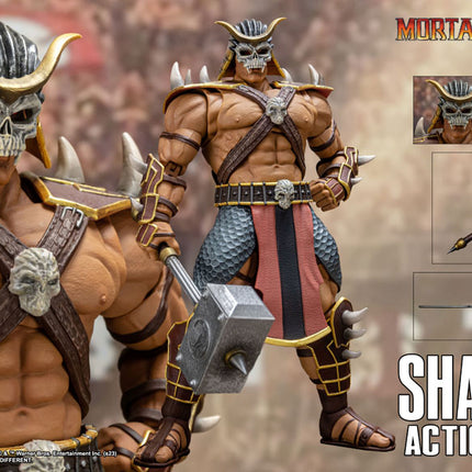 Shao Kahn Mortal Kombat Figurka 1/12 18cm