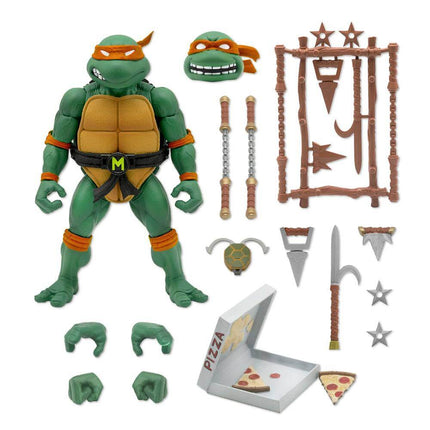 Michaelangelo Teenage Mutant Ninja Turtles Ultimates Figurka 18 cm