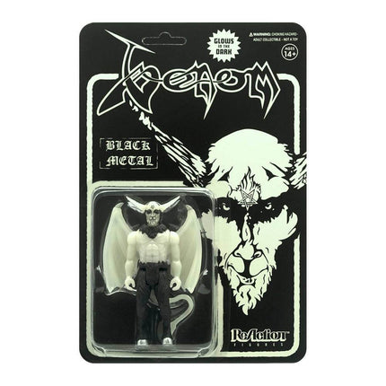 Venom ReAction Action Figure Black Metal (Glow In The Dark) 10 cm - FEBRUARY 2021