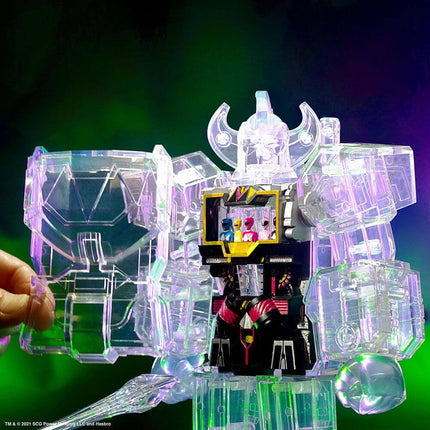 Figurka Transformers Super Cyborg Cyborg Megazord (przezroczysta) 28cm