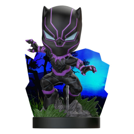 Black Panther (Kinetic Energy) Marvel Superama Mini Diorama  SDCC Exclusive 10 cm