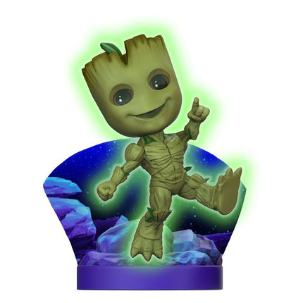 Groot świecąca w ciemności SDCC ekskluzywna mini diorama Marvel Superama 10 cm